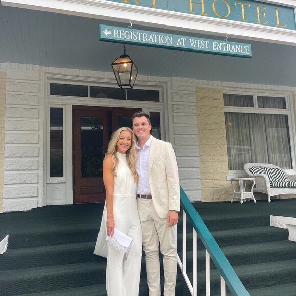 Lorrie White Jumpsuit - S/M (Nadine Merabi) - Picture 12 of 17